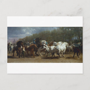 The Horse Fair by Rosa Bonheur Postcard