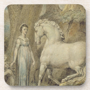 The Horse, from 'William Hayley's Ballads', c.1805 Coaster