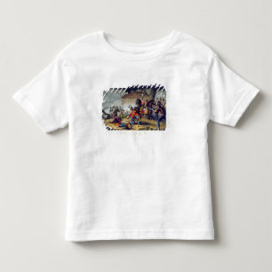 The Horse Guards at the Battle of Waterloo, engrav Toddler T-shirt