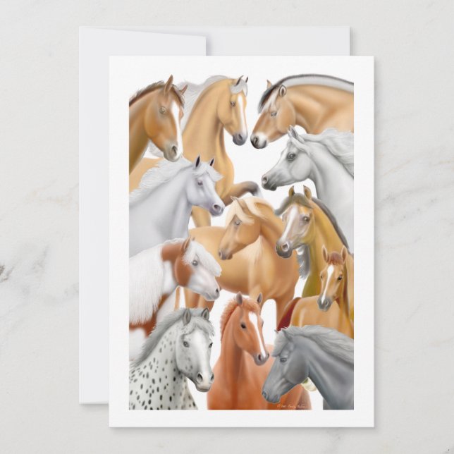 The Horse Lovers Invitation (Front)