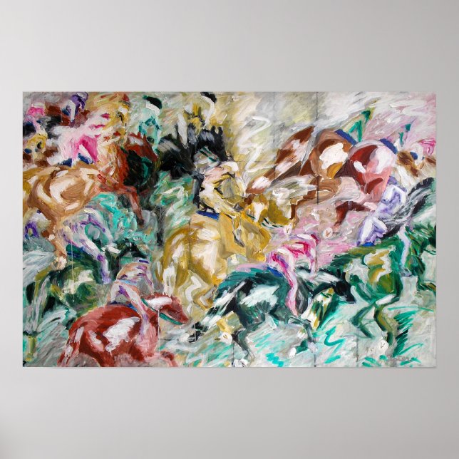 The Horse Race Poster (Front)