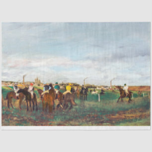 The Horse Races, Edgar Degas Tissue Paper