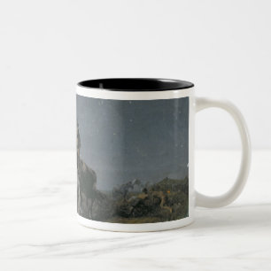 The Horse Thieves, 19th century Two-Tone Coffee Mug