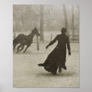 The Horse Trainer By Felix Thiollier 1899 Poster