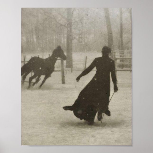 The Horse Trainer By Felix Thiollier 1899 Poster (Front)