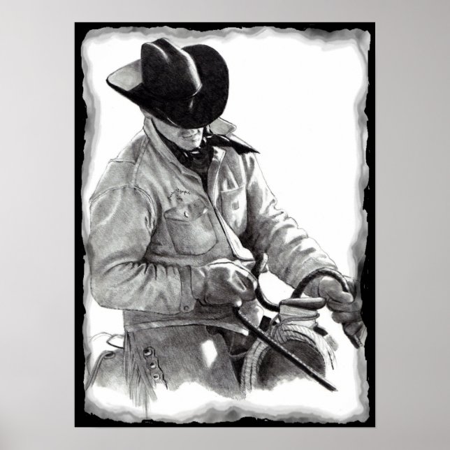 THE HORSE TRAINER in Pencil, Poster (Front)