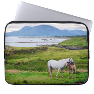 The Horses of Connemara   Galway, Ireland Laptop Sleeve