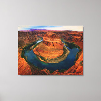 The Horseshoe Bend (Canvas) Canvas Print