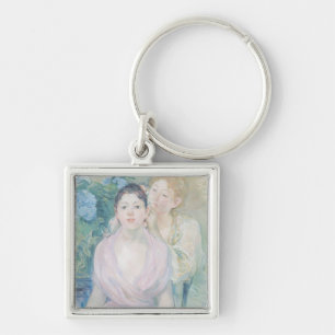 The Hortensia, or The Two Sisters, 1894 Keychain