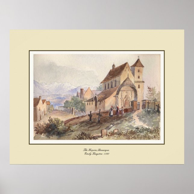 The Hospice,Benasque. Poster (Front)