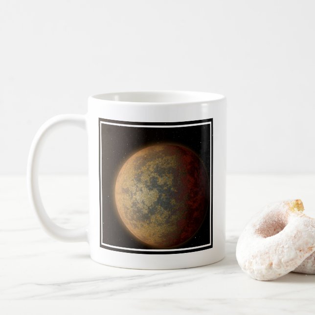 The Hot Rocky Exoplanet Hd 219134 B. Coffee Mug (With Donut)
