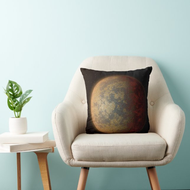 The Hot Rocky Exoplanet Hd 219134 B. Throw Pillow (Chair)