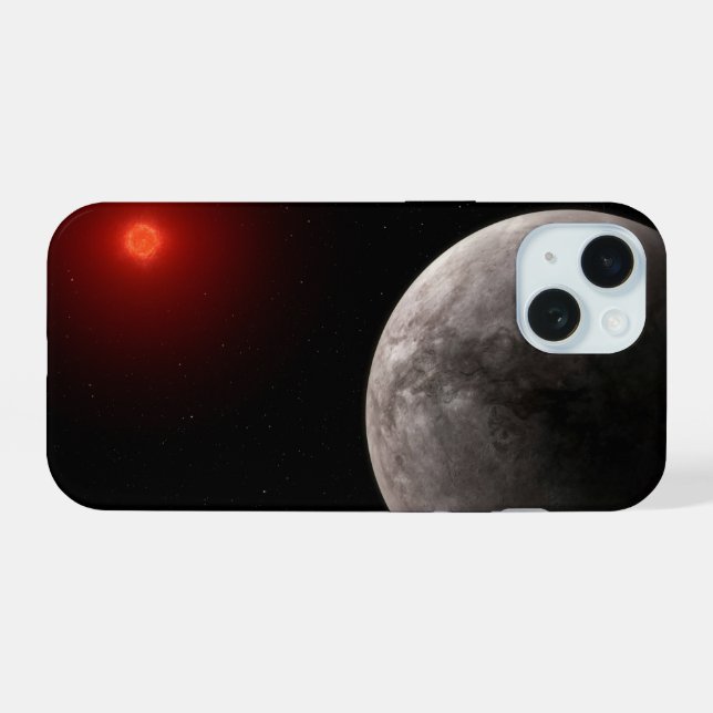 The Hot Rocky Exoplanet Trappist-1 B. iPhone 15 Case (Back Horizontal)