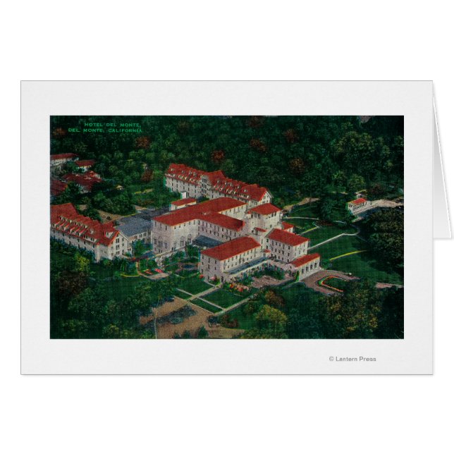 The Hotel Del Monte from the airDel Monte, CA (Front Horizontal)