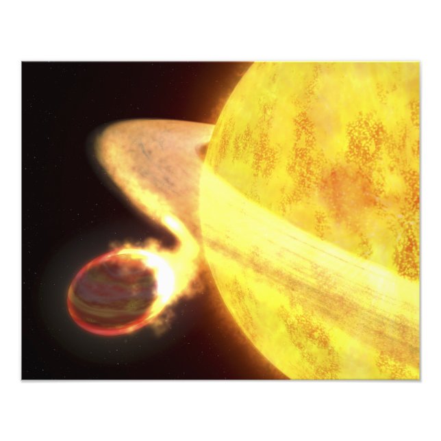 The hottest known planet in the Milky Way Photo Print (Front)