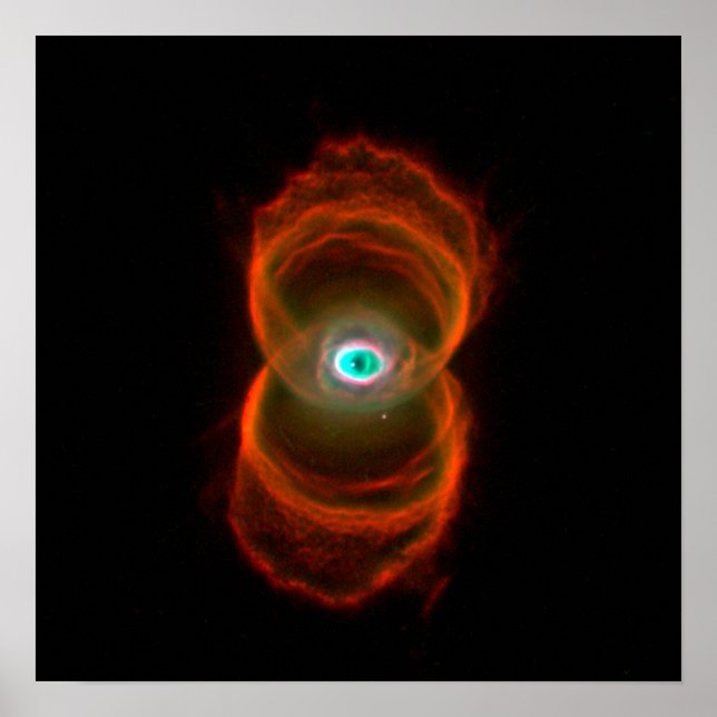 The Hourglass Nebula Poster (Front)
