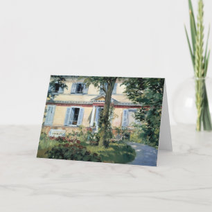 The House at Rueil Édouard Manet Card