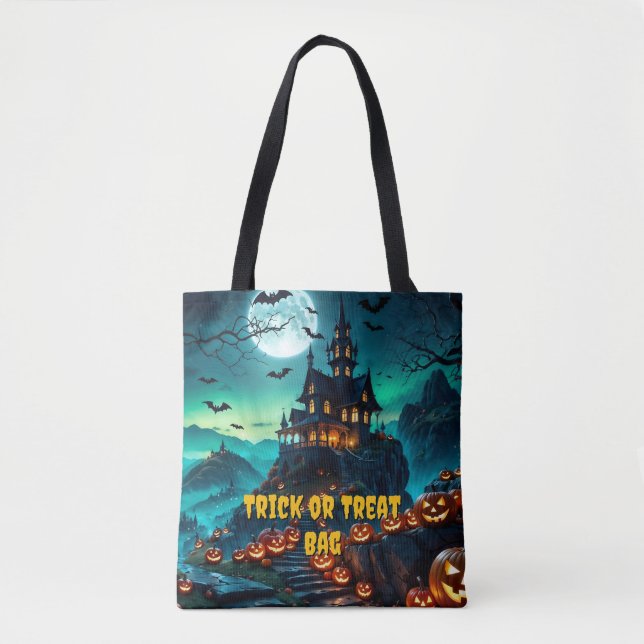 The House by the Pumpkin Road Tote Bag (Front)