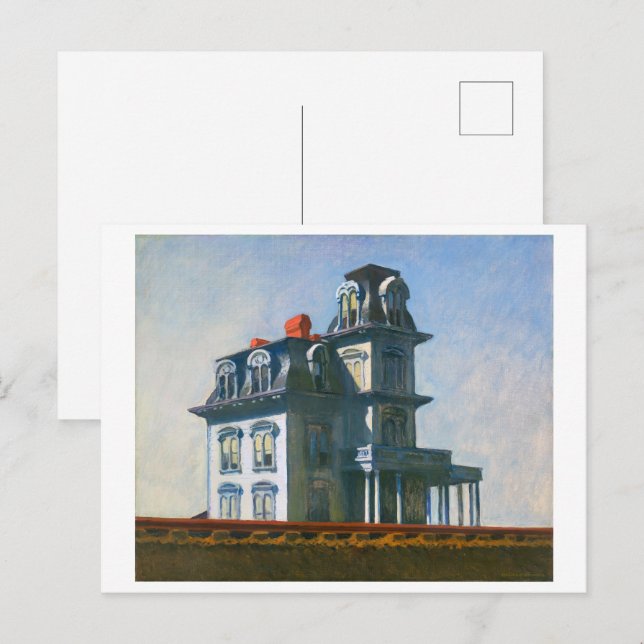 The House by the Railroad | Edward Hopper | Postcard (Front/Back)