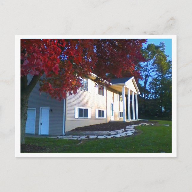 The House for Sale. Postcard (Front)