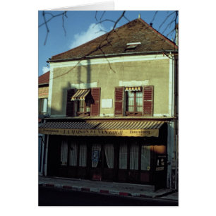 The house in which Vincent van Gogh