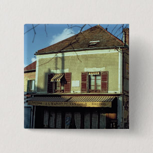 The house in which Vincent van Gogh 2 Inch Square Button
