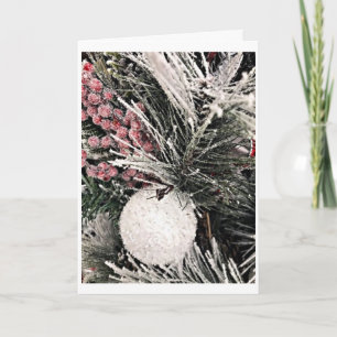 **THE HOUSE IS DECORATED AND WISHES ARE MAILED" CARD