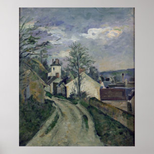 The House of Doctor Gachet  at Auvers, 1872-73 Poster