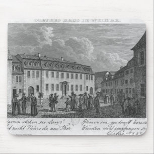 The house of Johan Wolfgang von Goethe  in Mouse Pad