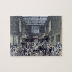 The House of Lords, Her Majesty opening the Sessio Jigsaw Puzzle