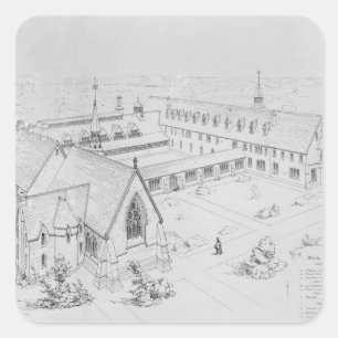 The House of Mercy, Clewer Square Sticker