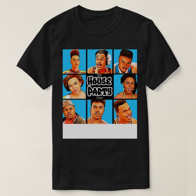 The House Party Bunch Long Sleeve T-Shirt (Design Front)