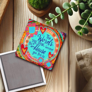 The House You Live In Family Inspirivity Magnet