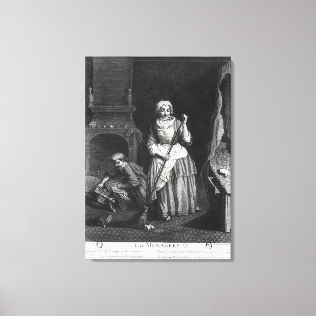 The Housekeeper Canvas Print (Front)