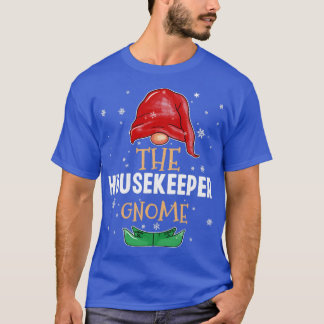 The housekeeper Gnome Family Matching Christmas Ou T-Shirt