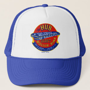 The Hub Roller Rink Chicago / Norridge Illinois Trucker Hat