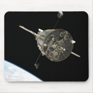 The Hubble Space Telescope in orbit above Earth Mouse Pad