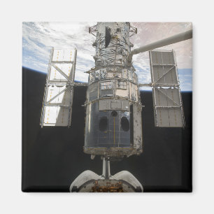 The Hubble Space Telescope is released Magnet