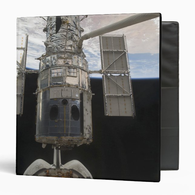 The Hubble Space Telescope Space Shuttle Atlant Binder (Front/Inside)