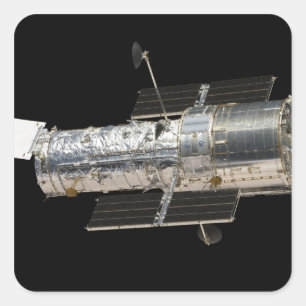 The Hubble Space Telescope Square Sticker