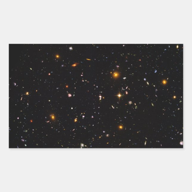 The Hubble Ultra-Deep Field Sticker (Front)