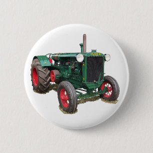 The Huber HK tractor 2 Inch Round Button