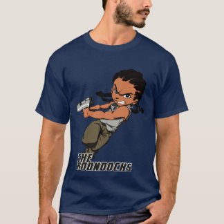 the huey freeman on action the boondocks T-Shirt