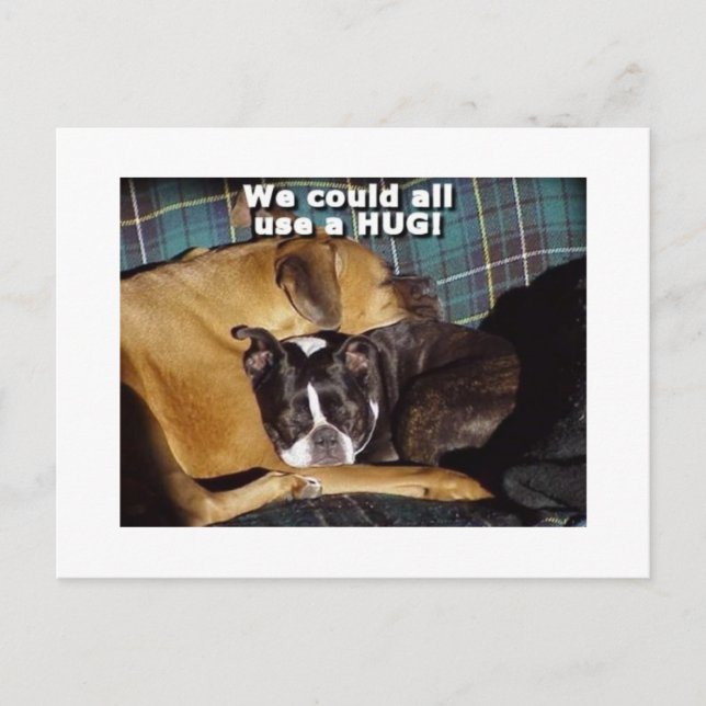 The Hug Postcard (Front)