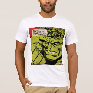 The Hulk "Challenge" Comic Panel T-Shirt