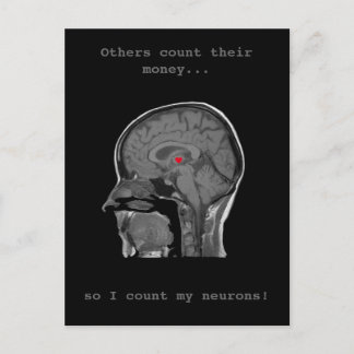 The Human Brain - Postcard