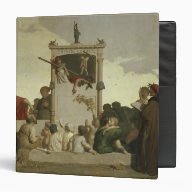 The Human Comedy, c.1852 Binder (Front/Inside)