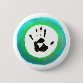 The Human Flag 2 Inch Round Button