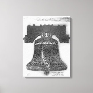 The Human Liberty Bell at Camp/Fort Dix Print