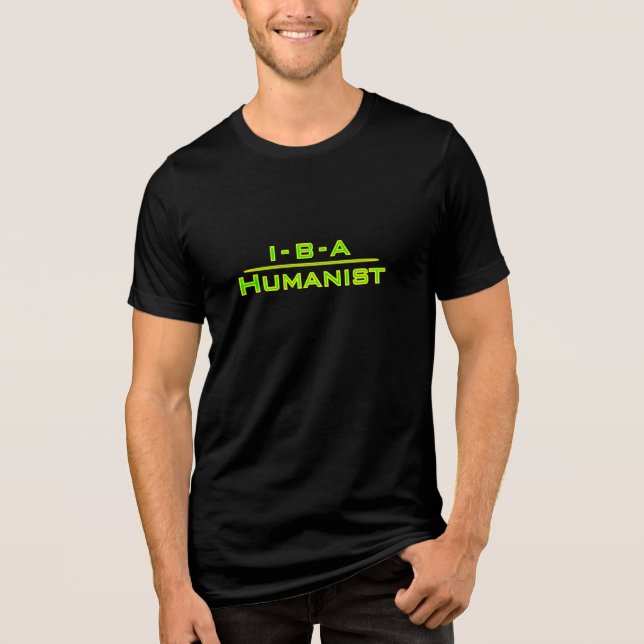 The Humanist Tri-Blend Shirt (Front)